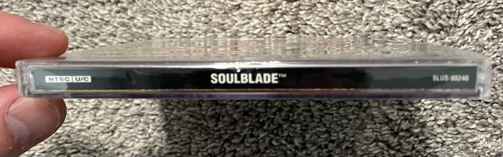 Soul Blade PS1 Playstation Black Label Brand New Sealed Next Day Ship See Images