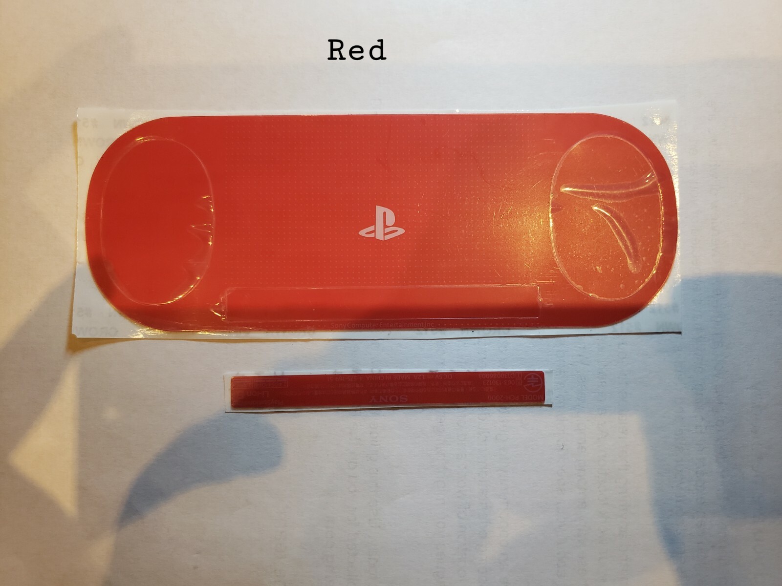 PlayStation PS Vita, Psvita Slim 2000 Rear High Quality Touchpad Label Sticker