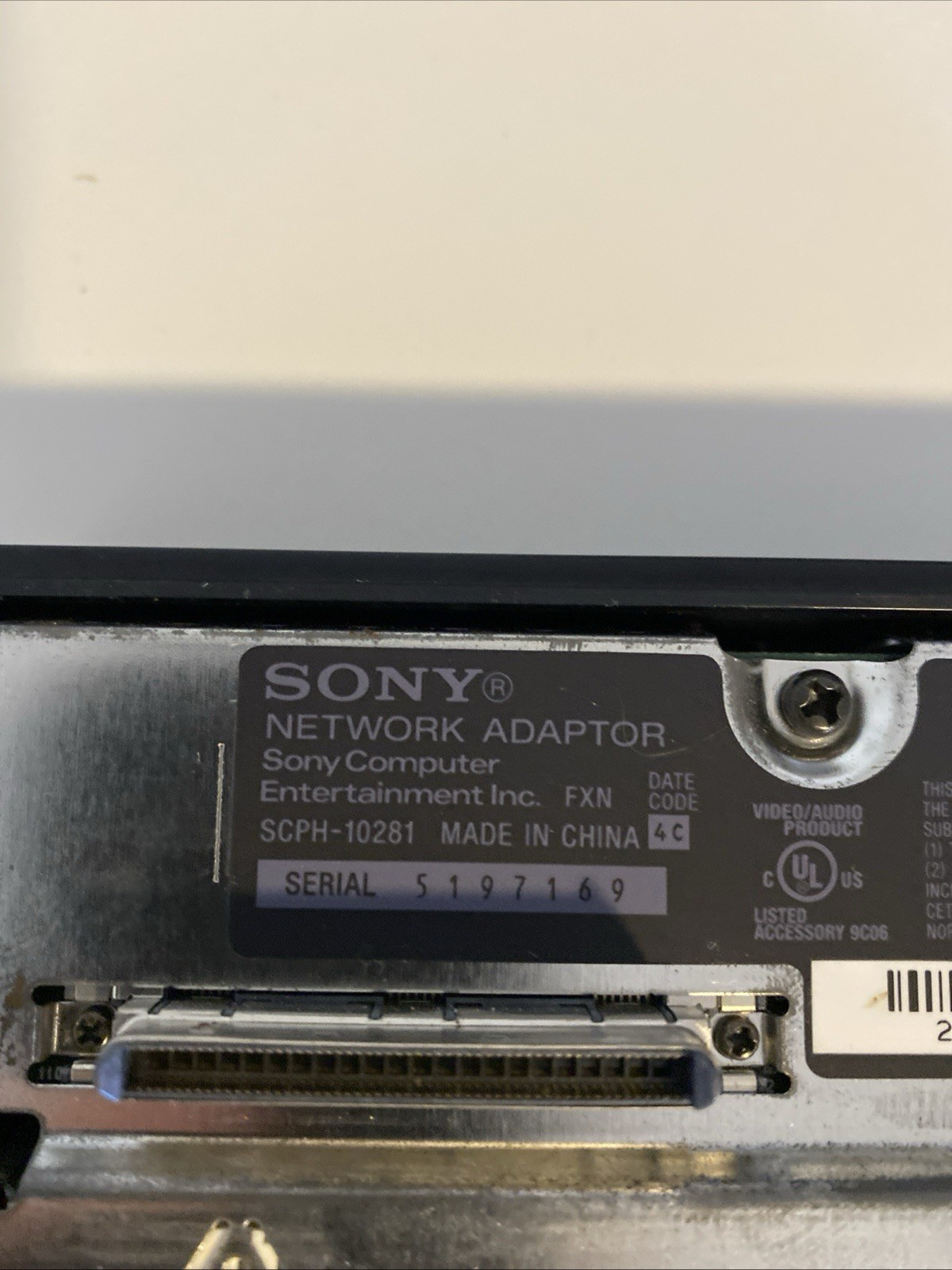 Sony PlayStation 2 PS2 Network Adapter SCPH-10281 HDD OEM Genuine
