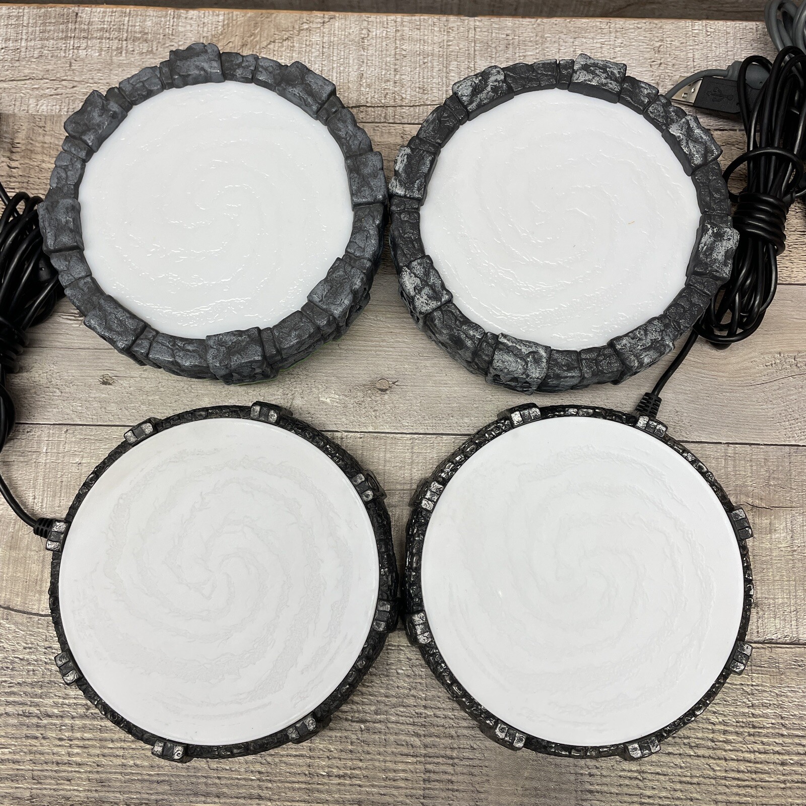 Skylanders Portal of Power Base Lot Of 4 Wii PlayStation PS3 PS4 No Dongle