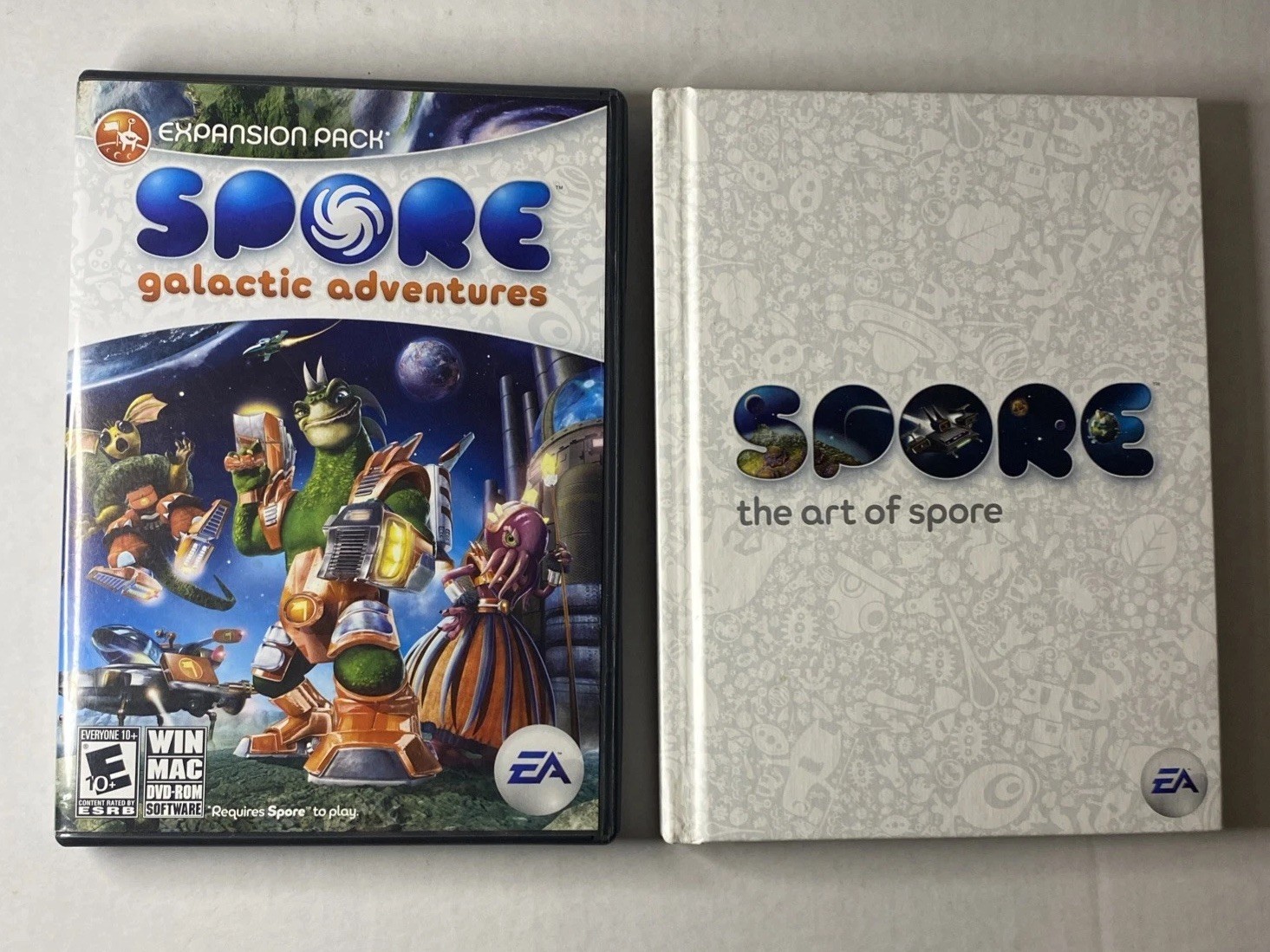 Spore: Galactic Adventures Expansion Pack And Artbook Included. EA