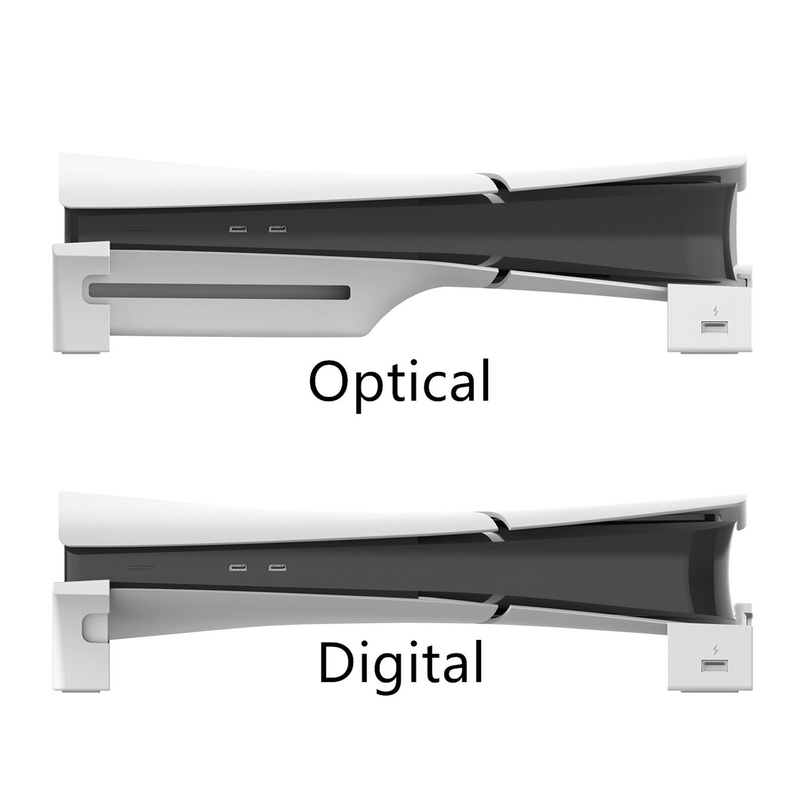 3 USB 2.0 Ports Holder Bracket Durable Replacement Fittings For PS5 Slim Console