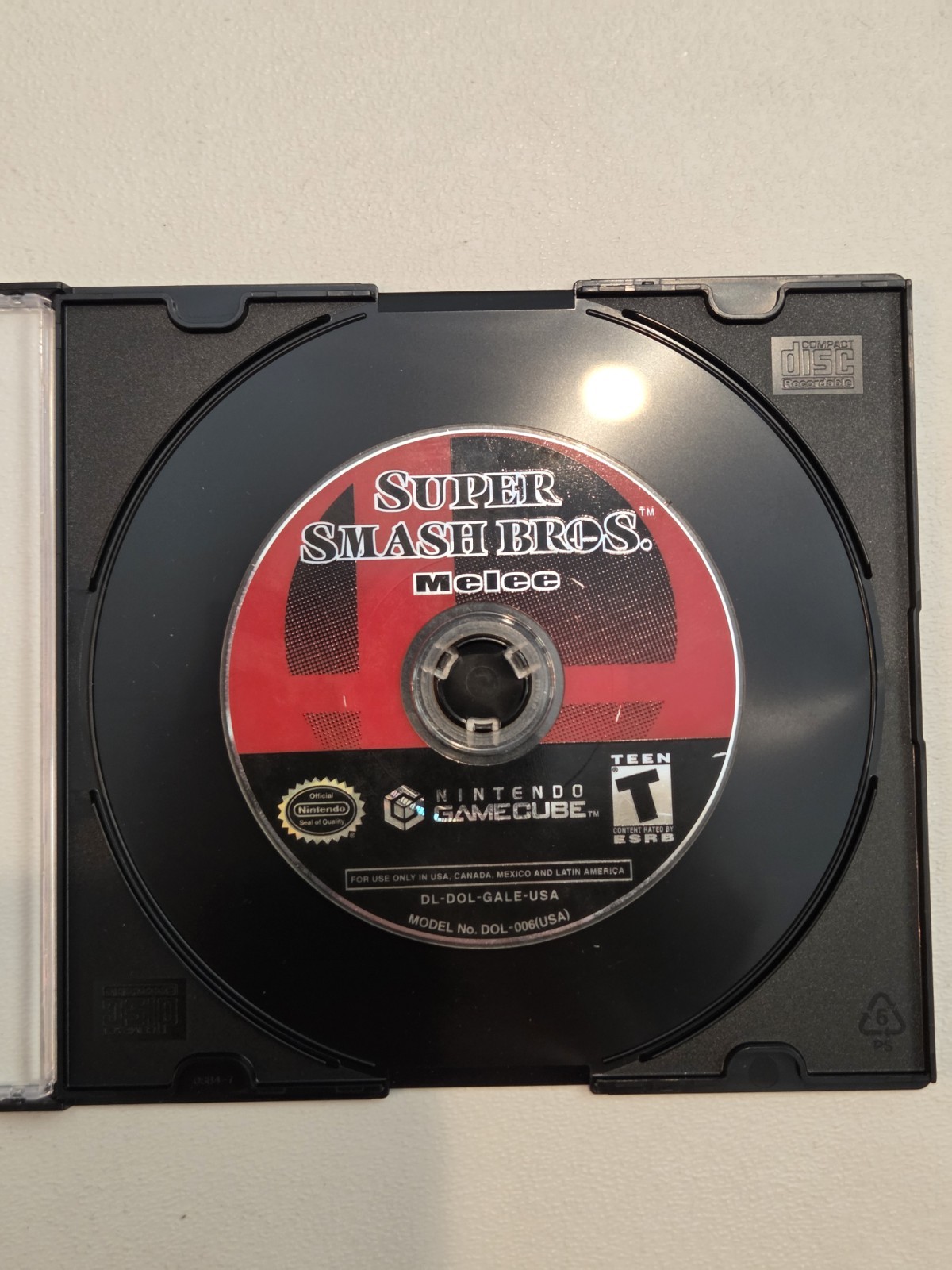 Nintendo GameCube Black Console DOL-001 / 1 Controller & Cords Bundle Tested