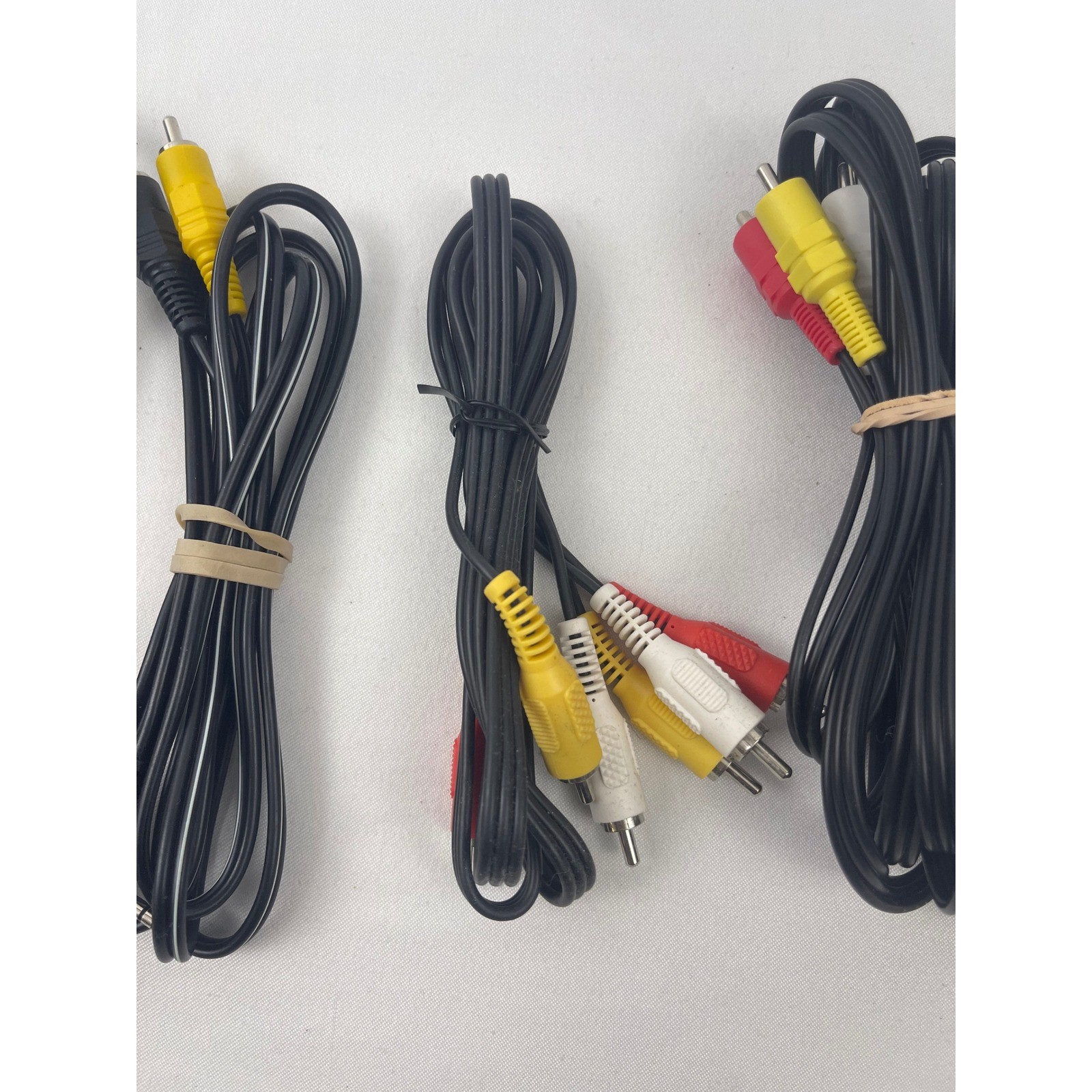 Sony PlayStation AV Cable & RCA Component Composite Audio Video Cord Lot of 5