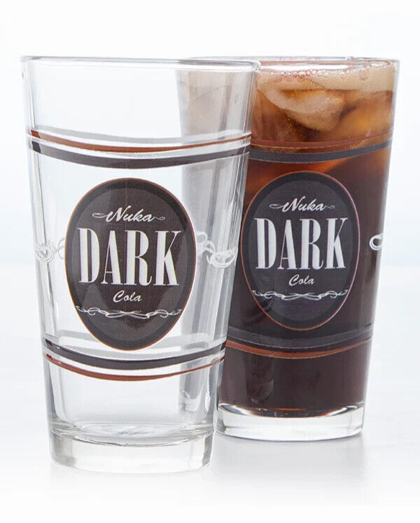 Fallout Nuka Cola Pub Glass Set of 4 (Series 2) – Wild – Dark – Grape – Victory