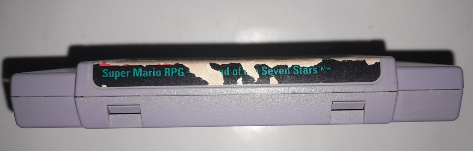 Super Mario RPG (Super Nintendo SNES) Cart Only CLEANED TESTED WORKING AUTHENTIC