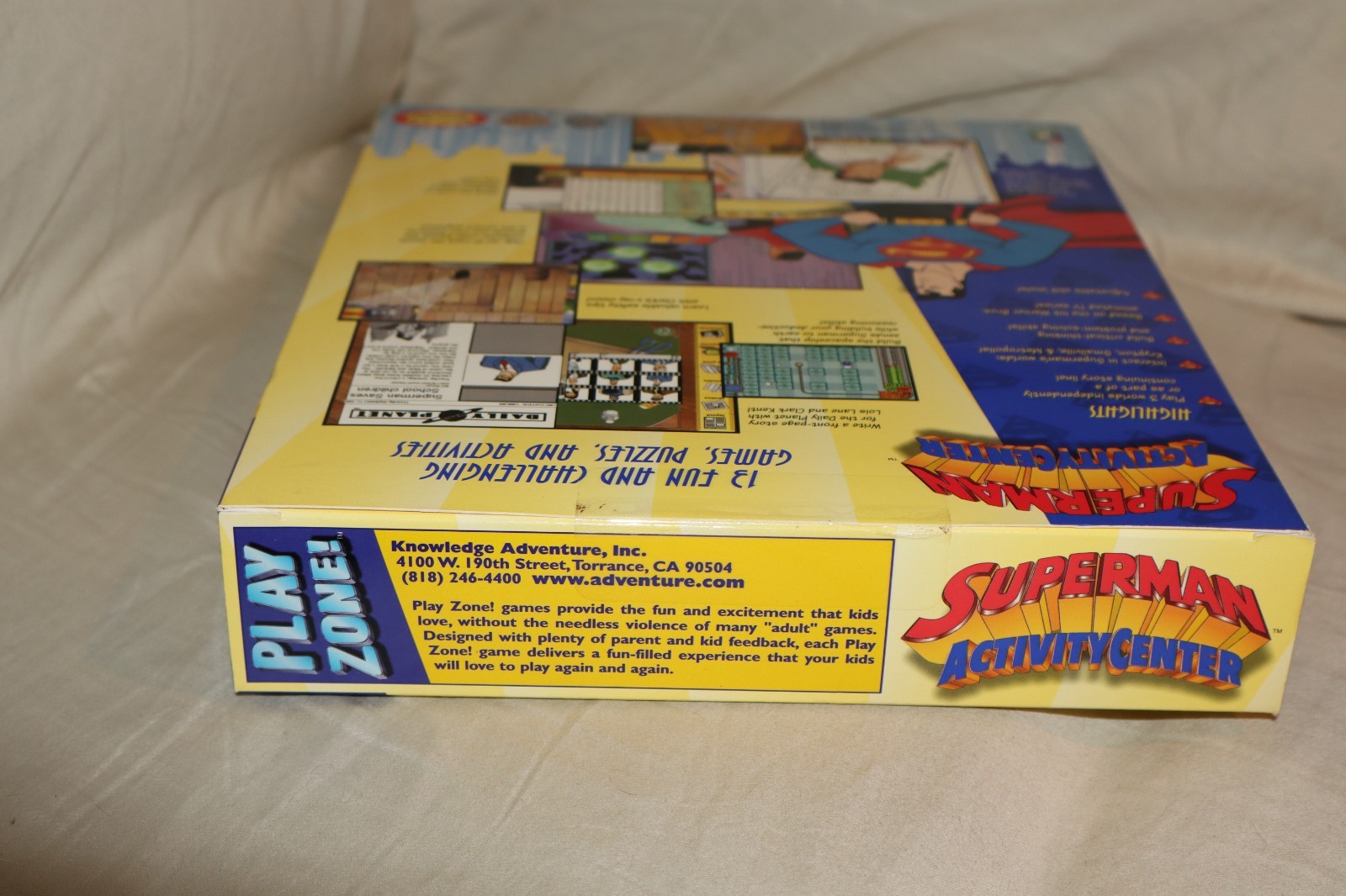 DC Comics Superman Activity Center for PC MAC NEW BIG BOX