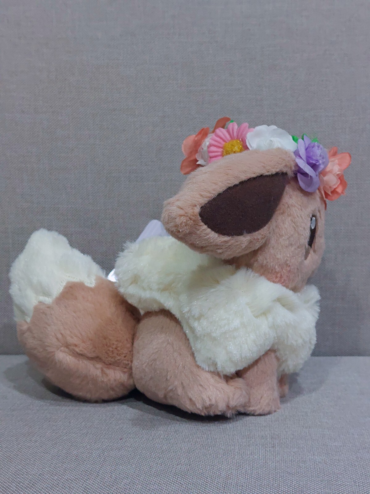 Pokemon Center Japan 2018 Pikachu & Eievui’s Easter Plush Eevee Eievui 5.5in