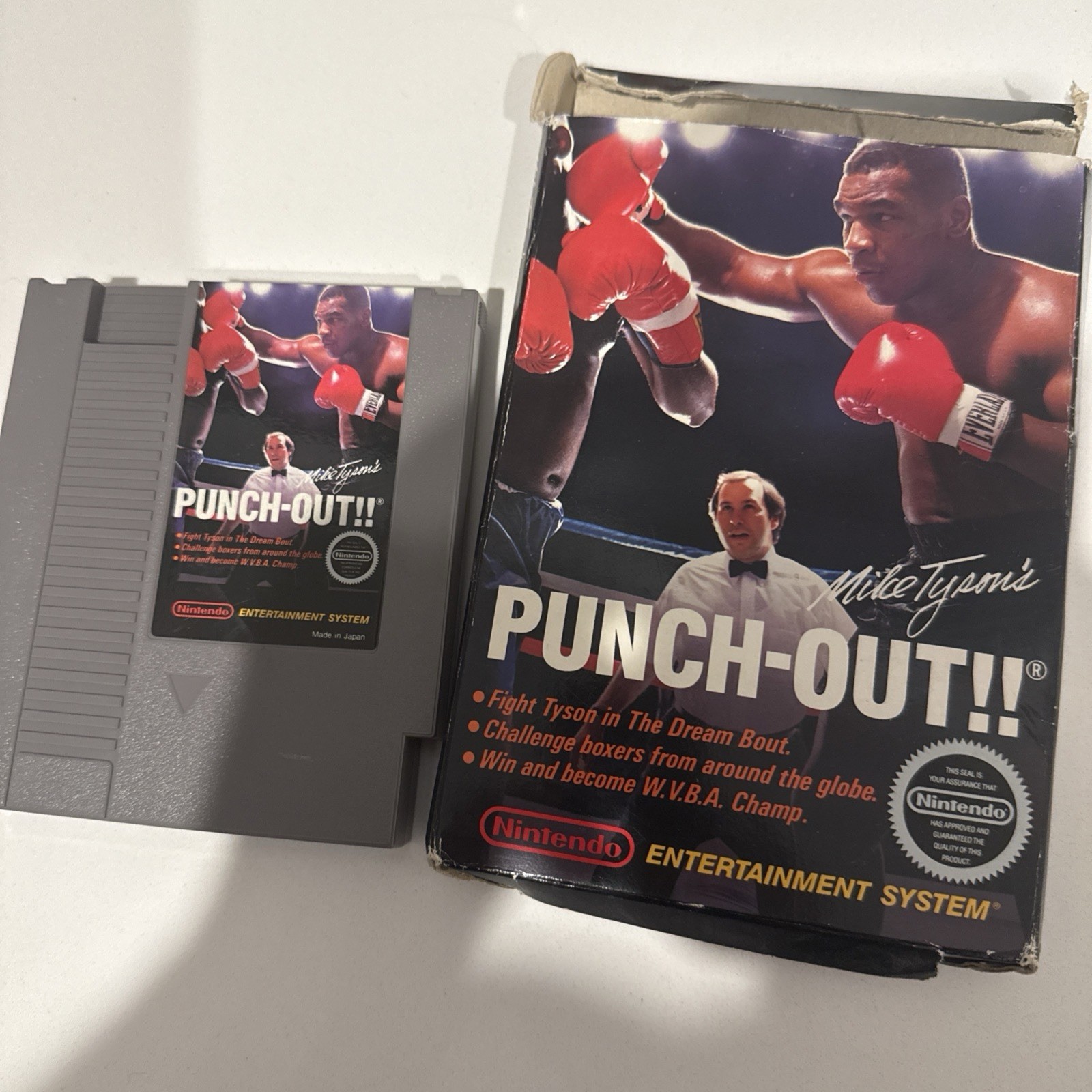 Nintendo Mike Tyson’s Punch-Out!! Nintendo NES 1987 Boxed Punch-Out!! Series
