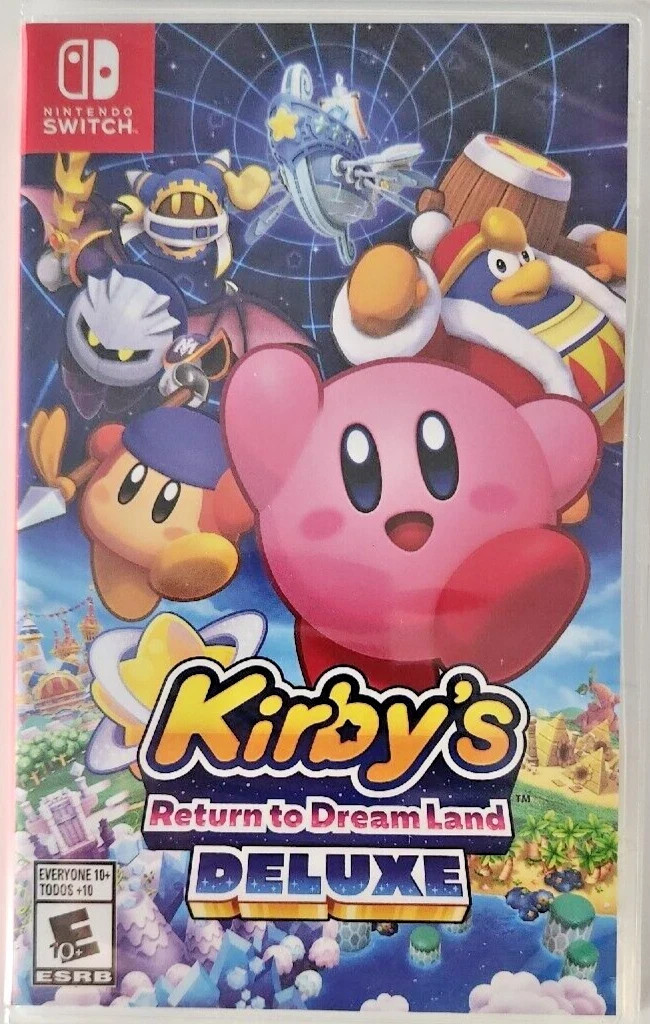 Kirby’s Return to DreamLand Deluxe Switch Brand New Game Special (2023)