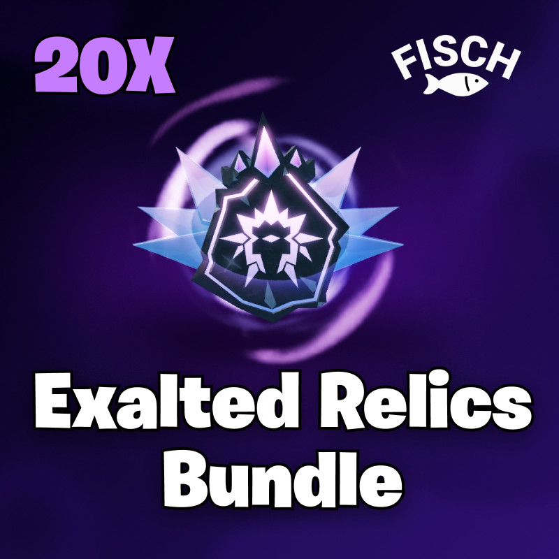 🎣 20x Exalted Relics 🦈 Roblox Fisch 🐟 Cheap | Fast Delivery ⚡