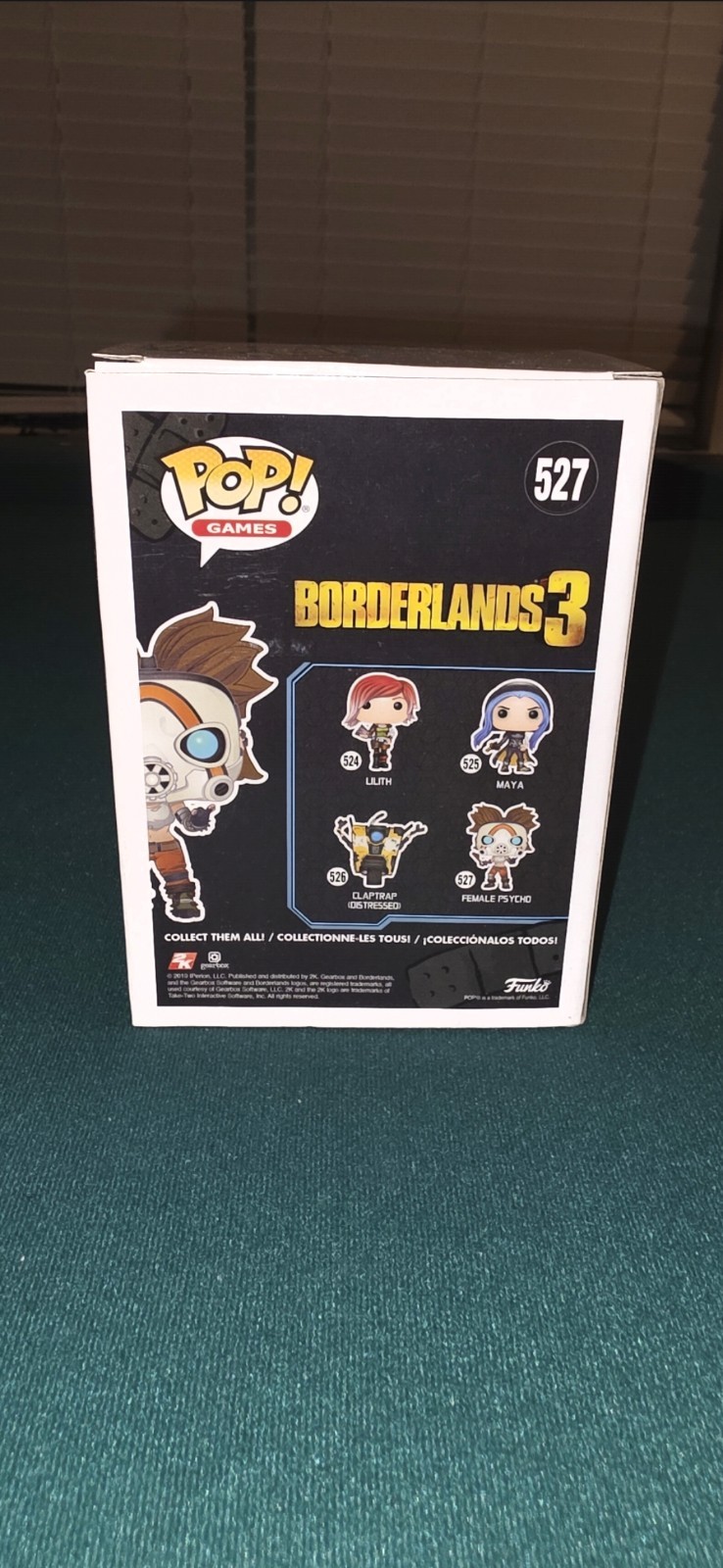 Funko Pop! Games Borderlands 3 Female Psycho #527 Vinyl Figure Exclusive (2019)