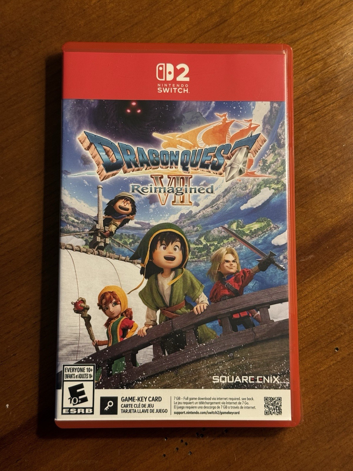 Dragon Quest 7 VII Reimagined (Nintendo Switch 2, 2026) Complete CIB GKC