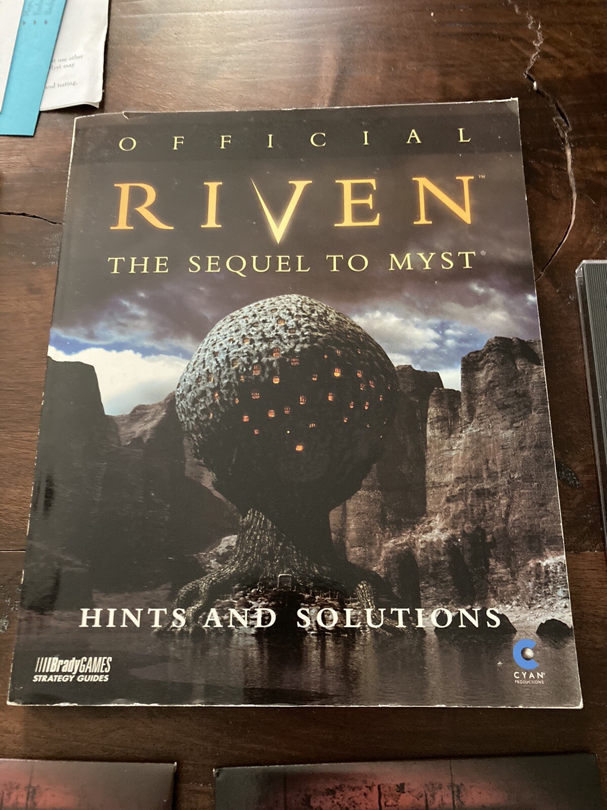 Riven PC, Solutions Book, Some Myst Disc, Not Sure If Myst Is Complete. See Pics