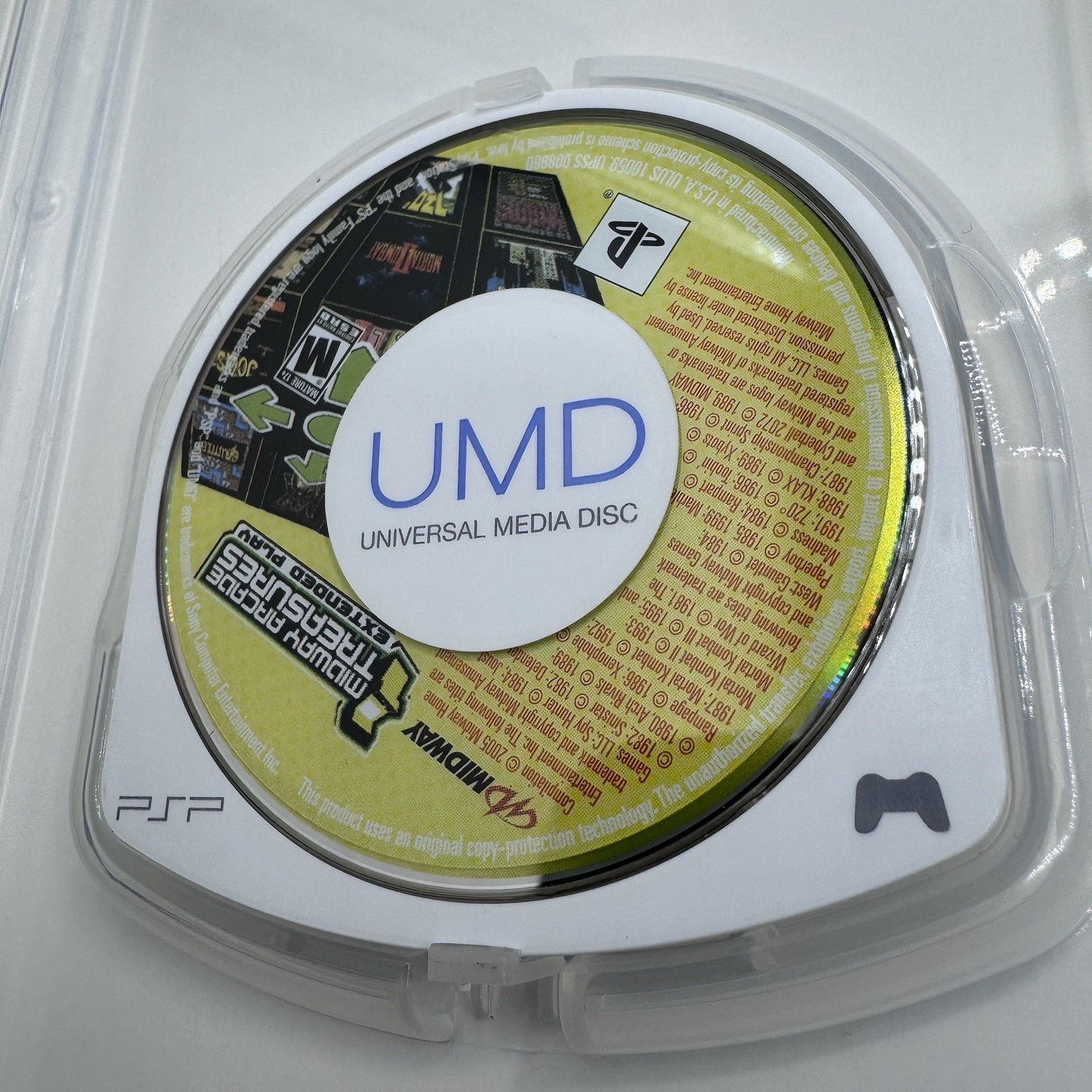 Midway Arcade Treasures Extended Play (Sony PSP 2005) Complete – Tested – Works