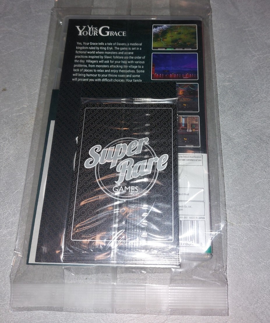Yes, Your Grace – SRG #42 Super Rare Games Nintendo Switch – Excellent Condition