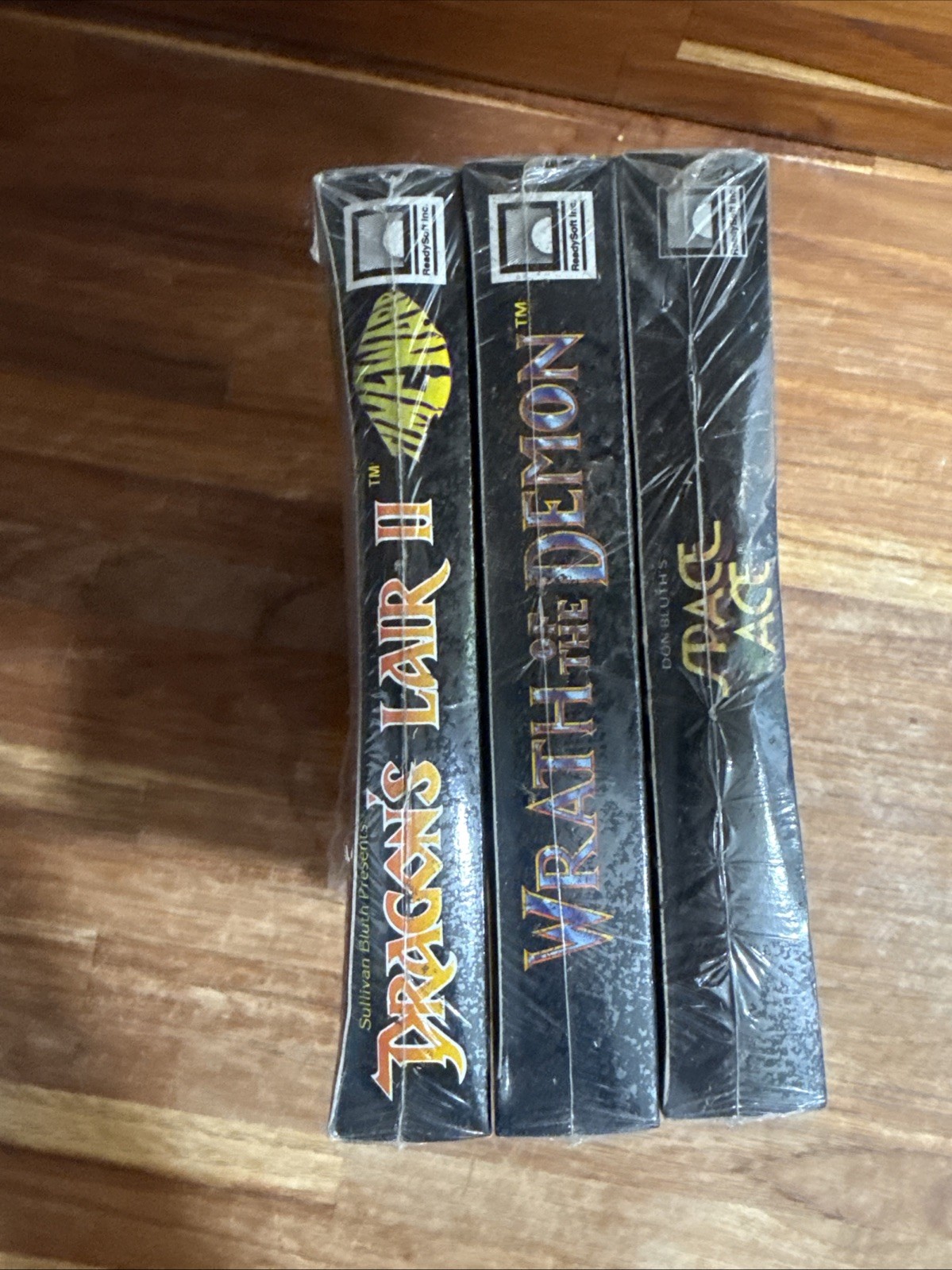 AMIGA Space age wrath of the demon Dragons Lair II Time warp Ready Soft see pics