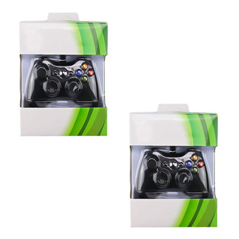 US 1-2 Pack Wired Controller USB For Compatible With Xbox 360/ Windows 7 8 10 11