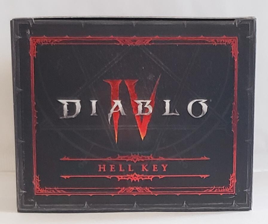 Blizzard Diablo IV Hell Key Replica