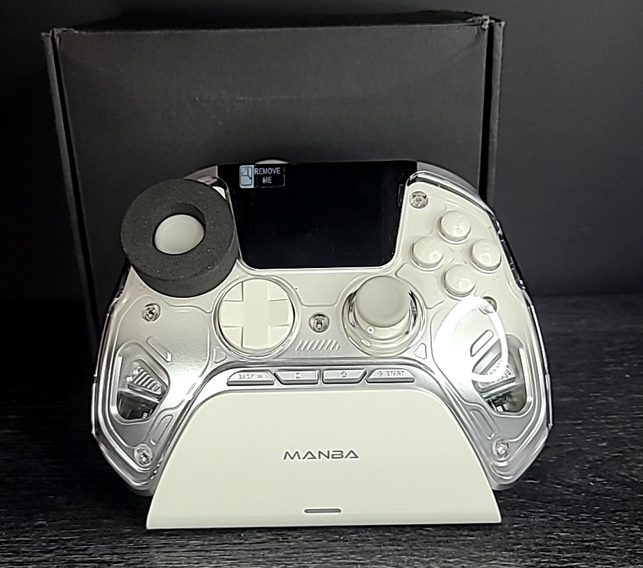 Manba One White Color Screen Wireless Gaming Controller 🟦eBay Refurbished [EX]