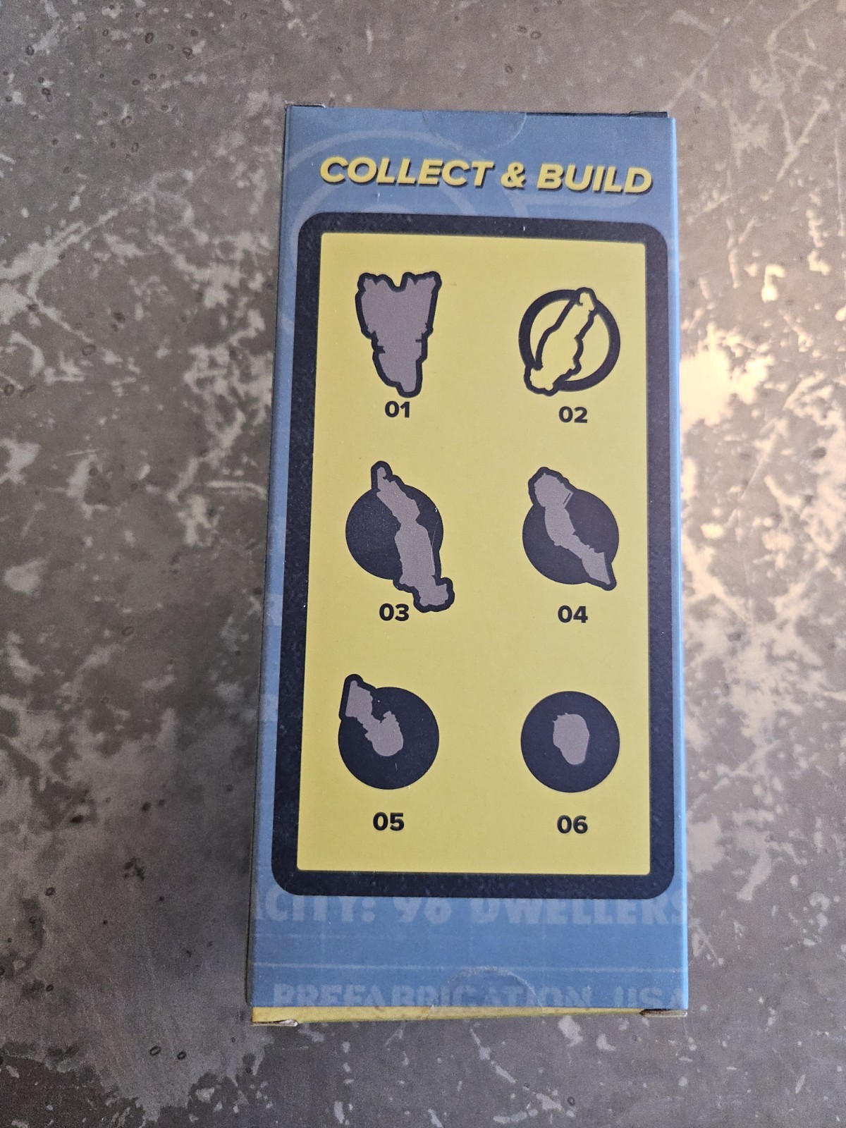 Loot Crate Fallout Build-A-Figure RIGHT LEG – Box 2 of 6 NIB