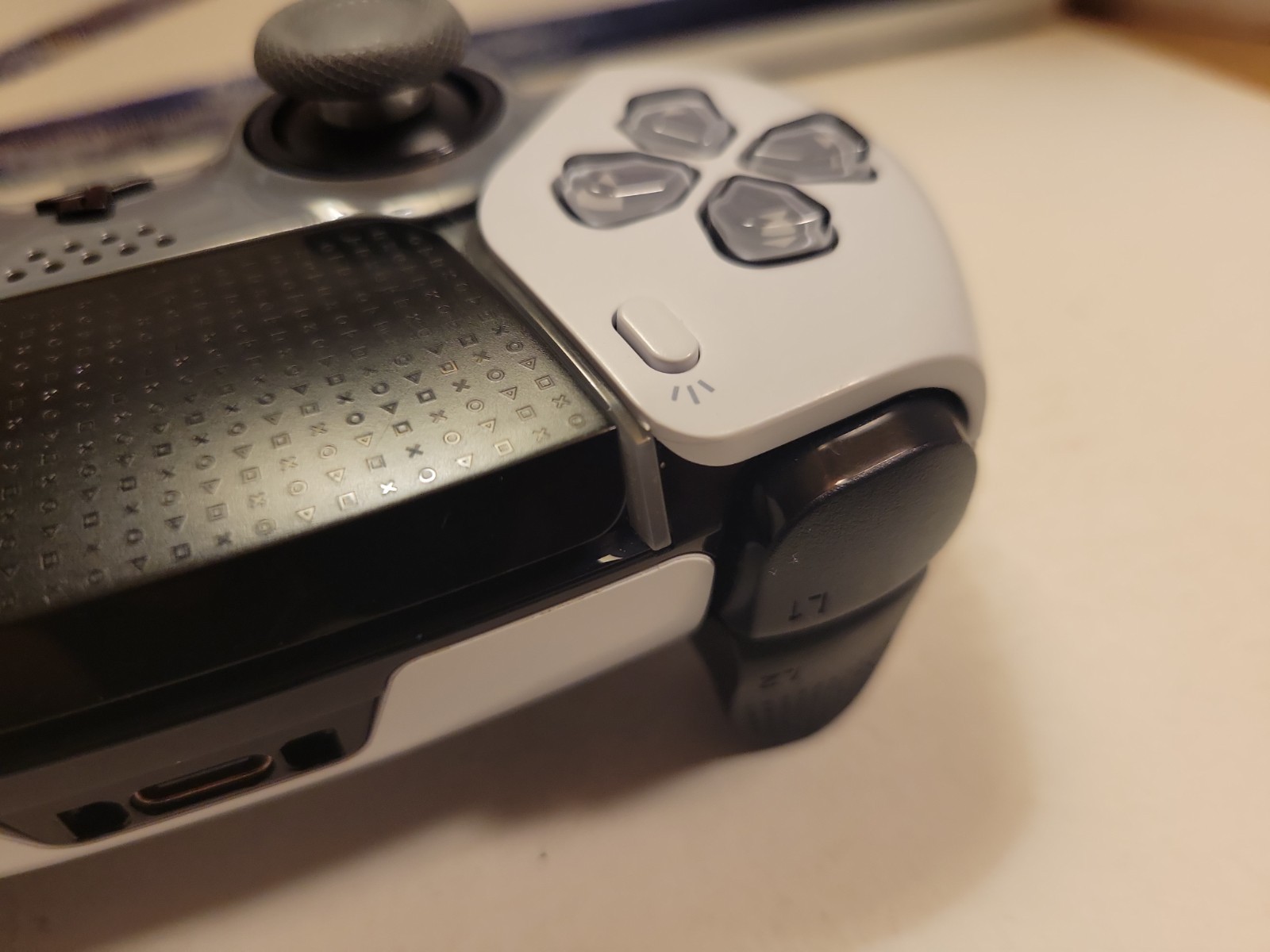 PS5 Sony DualSense Edge Wireless Controller – White TMR Anti Drift Sticks