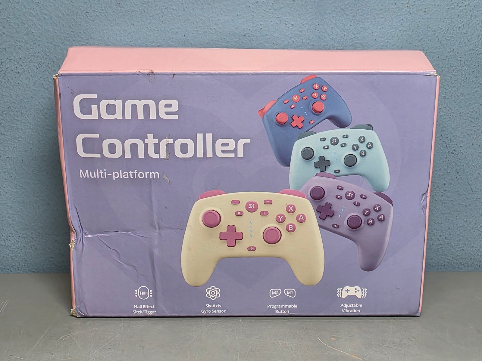 Ishako Multi-Platform Game Controller in Green New Hall Effect & Programmable